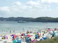 Strand Richtung Seebrücke